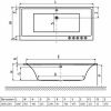 Акриловая ванна Radaway Aridea Lux 180x80 с ножками