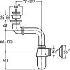 Сифон для умывальника Viega 148355