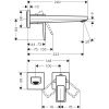 Смеситель для умывальника Hansgrohe Metropol 74526000