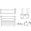 Набор аксессуаров для ванной Hansgrohe Logis Universal 41728000