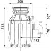 Измельчитель пищевых отходов Franke Turbo Elite TE-50 134.0535.229