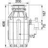 Подрібнювач харчових відходів Franke Turbo Elite TE-125 134.0535.242