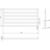 Полотенцесушитель Paladii Forte ФТе002п 1200х600