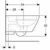 Унитаз подвесной Kolo Modo Pure L33123000 Reflex