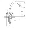 Кухонный смеситель Q-tap Dominox ANT-271