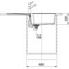 Кухонная мойка Franke Urban UBG 611-100 XL 114.0574.931 Оникс