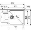 Кухонная мойка Franke Urban UBG 611-78 XL 114.0574.979 Оникс