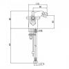 Смеситель для биде Q-tap Dominox CRM-161A