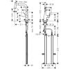 Кухонный смеситель Hansgrohe Metris M71 73800000