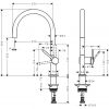 Кухонный смеситель Hansgrohe Talis M54 72804800