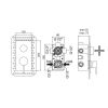 Смеситель для душа Bianchi Mody INDMDY2304CRM