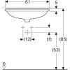 Умивальник Geberit VariForm 500.756.01.2