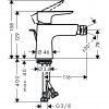 Смеситель для биде Hansgrohe Talis E 71720340