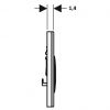Кнопка для інсталяції Geberit Sigma21 115.651.SJ.1 чорна