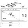 Кухонная мойка Franke Fiji FIG 610-80 114.0618.385 белый