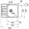 Кухонная мойка Franke Spark SKL 611-63 101.0598.808 декор