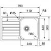Кухонная мойка Franke Spark SKL 611-79 101.0598.809 декор