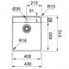 Кухонная мойка Franke Maris MRX 210-40 TL 127.0598.748 полированная
