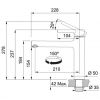 Кухонный смеситель Franke Centro 115.0600.095 хром