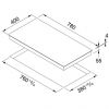 Индукционная варочная поверхность Franke Smart FHSM 803 4I 108.0492.718