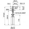 Дозатор жидкого мыла Franke Comfort 119.0578.743 оникс