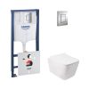 Инсталляция Grohe Rapid SL 38772001 4в1 с унитазом Q-tap Crow QT05335170W