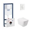 Инсталляция Grohe Rapid SL 38722001 4в1 с унитазом Q-tap Crow QT05335170W