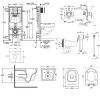 Инсталляция Grohe Rapid SL 38827000 + Grohe BauLoop 111042 с унитазом Q-tap Swan QT16335178W