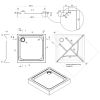 Душевой поддон Q-tap Unisquare 309915