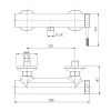 Смеситель для душа Imprese Brenta ZMK091908080