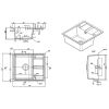 Кухонная мойка Schock DIY D-100XS Croma 49