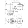 Душевая система Grohe Tempesta Cosmopolitan System 250 26670000