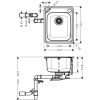 Кухонна мийка Hansgrohe S412-F340 43334800