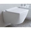 Безобідковий унітаз компакт Duravit Viu 2573090000