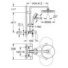 Душова система Grohe Tempesta Cosmopolitan System 26672000