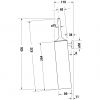 Йоржик для унітазу Duravit Starck T 0099464600