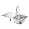 Кухонна мийка Grohe Bau K200 31562SD1 зі змішувачем BauEdge