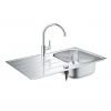 Кухонна мийка Grohe Bau K200 31562SD1 зі змішувачем BauEdge