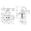 Кухонна мийка Grohe K500 31572SD0 + Grohe Eurostyle Cosmopolitan 31482003