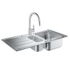 Кухонна мийка Grohe K500 31572SD0 + Grohe Eurostyle Cosmopolitan 31482003