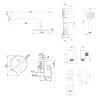 Душова система Imprese Kucera f03003401RA (VR-31105+VR-10140(S)+16100001+W100R5+S023CP+1617) хром