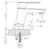 Змішувач для раковини Imprese Strela f03508301AA