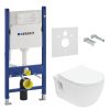 Комплект інсталяція Geberit Duofix 458.126.00.1 з унітазом Volle ALTEA Rimless Slim slow-closing
