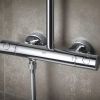 Душова система з термостатом Grohe Vitalio Start 250 CUBE 26697000