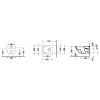 Унітаз підвісний Duravit Architec rimless 45720900A1 в комплекті із сидінням SoftClose 0069690000