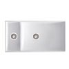 Кухонна мийка Marmorin Olwin 525503006 white