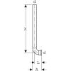 Патрубок змиву для пісуару Geberit 119.704.16.1