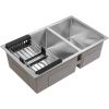 Кухонна мийка Gunter&Hauer Oder 7322 Inox 730х450