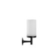 Стакан Duravit Starck T 0099314600 з тримачем, чорний матовий