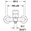 Змішувач для ванни Duravit B.2 B25230000010